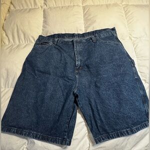 Wrangler Dark Blue Jean Shorts